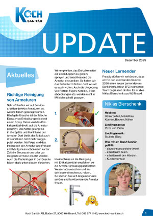 Koch-Update Dezember 2025